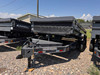 Iron Bull Trailers 2027 DWB 83"X14' Scissor Dump Trailer | Tandem Axle Axle 14.999K, 24" Sides, Slide In Ramps, Tarp Kit