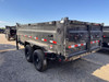 Iron Bull Trailers 2027 DTG 83"X16' Scissor Dump Trailer | Tandem Axle Axle 14K, 24" Sides, 7 Ga Floor, Aluminum Ramps, Tarp Kit, Spare Mount, 2 Way Spreader Gate