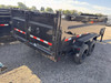 Iron Bull Trailers 2027 DTG 83"X16' Scissor Dump Trailer | Tandem Axle Axle 16K, 36" Sides, 7 Ga Floor, Aluminum Ramps, Tarp Kit, Spare Mount, 2 Way Spreader Gate