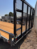 Raw Maxx Trailers 2026 UTX 83"X14' Utility Trailer | Single Axle Axle 3.5K, 2" Round Tube Rail, 4' Rampgate, Black Diamond Plate Trim, Straight Deck