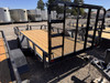 Raw Maxx Trailers 2026 UTX 83"X14' Utility Trailer | Single Axle Axle 3.5K, 2" Round Tube Rail, 4' Rampgate, Straight Deck