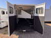 Trails West Trailers 2027 ADVENTURE II MX Horse Trailer | Tandem Axle Axle 9.98K, 4-Horse, Tack Room, Convieince Package, Rear Windows, Swing Out Saddle Rack, Rubber Floors