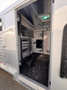 Trails West Trailers 2027 HOTSHOT Stock Combo Trialer | Tandem Axle Axle 18.667K, Rubber Floor, Side Escape Door, Single Divider Gate, Swing Slide Combo Gate, Tack Room, Swing Out Saddle Racks, Water Tank