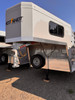 Trails West Trailers 2027 HOTSHOT Stock Combo Trialer | Tandem Axle Axle 18.667K, Rubber Floor, Side Escape Door, Single Divider Gate, Swing Slide Combo Gate, Tack Room, Swing Out Saddle Racks, Water Tank