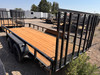 Dutton Trailers 2026 84"X16' Utility Trailer | Tandem Axle Axle 7K, Tube Top Rail, Led Lights, Rear Ramp Gate