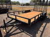 Dutton Trailers 2026 84"X16' Utility Trailer | Tandem Axle Axle 7K, Tube Top Rail, Led Lights, Rear Ramp Gate