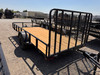 GR Trailers 2026 82"X14' Utility Trailer | Single Axle Axle 2.99K, Pieptop Rails, Spring Assist Rampgate