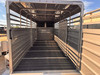GR Trailers 2026 80"X20' Stock Trailers | Tandem Axle Axle 14K, Rubber Floor, Side Escape Door, Single Divider Gate, Swing Slide Combo Gate