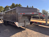 GR Trailers 2026 80"X20' Stock Trailers | Tandem Axle Axle 14K, Rubber Floor, Side Escape Door, Single Divider Gate, Swing Slide Combo Gate