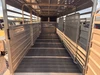 GR Trailers 2026 80"X24' Stock Trailers | Tandem Axle Axle 14K, Rubber Floor, Side Escape Door, Dual Divider Gate, Swing Slide Combo Gate