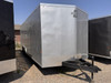 Charmac Trailers 2027 Atlas 100"X22' V-Nose Cargo Trailer | Tandem Axle Axle 9.99K, 7' Tall, MD Tie-Downs, Spring Axles, Rear Ramp Door, Driver Side Access Door