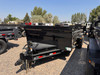 Iron Bull Trailers 2027 DTB 83"X16' Scissor Dump Trailer | Tandem Axle Axle 47.999K, 24" Sidewalls, 7 Gauge Floor, XL Tongue Box, Tarp Kit, 2 Way Spreader, Slide In Ramps