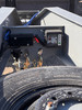 Raw Maxx Trailers 2026 HDX 102"X20' Dump Trailer | Tandem Axle Axle 20K, Dual Tires, Dual Hydraulic Jacks, 44" Sides, Spare Tire, 2 Way Spreader Gate, Tarp Kit, Solar, Dual Storage Cabnets, Ramps