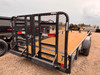 Raw Maxx Trailers 2026 UTX 83"X22' Utility Trailer | Tandem Axle, 2" ROUND TUBE RAIL, HD SPLIT GATE, DOVETAIL, MOUNT, 8 PLY TIRES, 10K