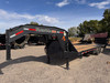 Raw Maxx Trailers 2026 HTX 102"X34' Deckover Flatbed Trailer | Tandem Axle, 11' HYD DOVETAIL, TOOL BOX, WINCH PLATE, CHAIN RACK, REFLECTIVE TAPE, SOLAR PANEL, 30K