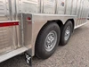 Wilson Trailers 2027 Punchside 84"X24' Stock Trailer | Alluminum, PSGN-5724, 16KGVWR, 7K AXLES, TIE RAIL INSIDE, 8 TIE LOOPS OUTSIDE, RUNNING BOARDS,