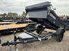 Norstar Trailers 2027 DCB 60"X10' Single Ram Dump Trailer | Single Axle, 60"X10' DCB SINGLE AXLE DUMP, CYLINDER LIFT, 20" SIDES 12 GUAGE, SWING DOORS, TARP, 7K AXLE
