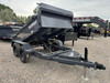 Norstar Trailers 2027 DCB 60"X10' Single Ram Dump Trailer | Tandem Axle, 60"X10' DCB TANDEM AXLE DUMP, CYLINDER LIFT, 20" SIDES 12 GUAGE, SWING DOORS, TARP, 7K GVWR (3500 LBS AXLES)