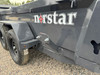 Norstar Trailers 2027 DCB 60"X10' Single Ram Dump Trailer | Tandem Axle, 60"X10' DCB TANDEM AXLE DUMP, CYLINDER LIFT, 20" SIDES 12 GUAGE, SWING DOORS, TARP, 7K GVWR (3500 LBS AXLES)