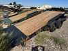 Maxx-D Trailers 2026 G6B 83"X22' Low Profile Gravity Tilt Trailer | Tandem Axle 16K, Torsion Axles, Tool Tray Behind Toolbox