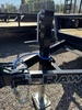 Raw Maxx Trailers 2027 UTX 77"X12' Utility Trailer | Tandem Axle 7K, 2" Round Pipetop Rails, 4' Rear Ramp Gate, Spare Tire Mount, 8 Ply Tires