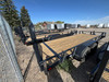 Raw Maxx Trailers 2027 UTX 83"X16' Utility Trailer | Tandem Axle 7K, 2" Round Pipetop Rails, 4' Rear Ramp Gate, Dovetail, Spare Tire Mount, 8 Ply Tires