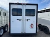 Triple C Trailers 2023 Teton Horse Trailer | 2H, SWING-OUT SADDLE RACK, DOOR ORGANIZER, EXT LOAD LIGHTS, WINDOWS, SPARE (charmac logo)