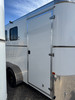 Triple C Trailers 2023 Teton Horse Trailer | 2H, SWING-OUT SADDLE RACK, DOOR ORGANIZER, EXT LOAD LIGHTS, WINDOWS, SPARE (charmac logo)