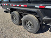 P.J. Trailers 2027 DL 83"X14' Low Profile Scissor Dump Trailer | Tandem Axle 14K, LOW PRO, 24" SIDES, 6" CYLINDER UPGRADE, HYD JACK, STRAIGHT AXLES