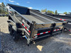P.J. Trailers 2027 DT 83"X14' Telescopic Dump Trailer | Tandem Axle 14K, Low Profile, 24" Sides, 7ga Floors, Hydraulic Jack, Solar Charger