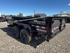 P.J. Trailers 2027 DT 83"X14' Telescopic Dump Trailer | Tandem Axle 14K, Low Profile, 24" Sides, 7ga Floors, Hydraulic Jack, Solar Charger