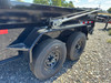 P.J. Trailers 2027 DT 83"X14' Telescopic Dump Trailer | Tandem Axle 14K, Low Profile, 24" Sides, 7ga Floors, Hydraulic Jack, Solar Charger