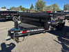 P.J. Trailers 2027 DL 83"X16' Low Profile Scissor Dump Trailer | Tandem Axle 14K, LOW PRO, 24" SIDES, 6" CYLINDER UPGRADE, HYD JACK, STRAIGHT AXLES