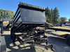 P.J. Trailers 2027 D7 83"X14' Scissor Dump Trailer | Tandem Axle 14K, 6" Channel, 48" Sides, Spreader Gate, Scissor Lift, Tarp Kit, Slide In Ramps