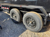 P.J. Trailers 2027 D7 83"X14' Scissor Dump Trailer | Tandem Axle 14K, 6" Channel, 48" Sides, Spreader Gate, Scissor Lift, Tarp Kit, Slide In Ramps