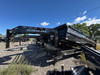 P.J. Trailers 2027 DE 83"X16' Low Profile Dump Trailer | Tandem Axle 20K, 10K MANUAL JACKS, Scissor Lift, 7ga Floor, Tarp Kit, Slide In Ramps, Torsion Axles