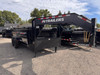 P.J. Trailers 2027 DE 83"X16' Scissor Dump Trailer | Tandem Axle 20K, Scissor Lift, Hydraulic Jacks, 7ga Floor, Tarp Kit, Slide In Ramps, Torsion Axles