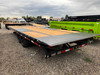 Maxx-D Trailers 2027 GOX 102"X26' Deckover Tilt Trailer | Tandem Axle 17.5K, 6' STATIONARY, 20' TILT, SPARE MOUNT, WINCH PLATE W/ROLLER