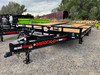 Maxx-D Trailers 2027 GOX 102"X26' Deckover Tilt Trailer | Tandem Axle 17.5K, 6' STATIONARY, 20' TILT, SPARE MOUNT, WINCH PLATE W/ROLLER