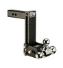 B&W Hitches Tow and Stow Adjustable Drop Hitch | 2" Receiver, 9" Drop, 9-1/2" Rise, Tri-Ball 1-7/8" x 2" x 2-5/16" | Universal
