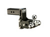 B&W Hitches Tow and Stow Adjustable Drop Hitch | 2.5" Receiver, 5" Drop, 4-1/2" Rise, Tri-Ball 1-7/8" x 2" x 2-5/16" | Universal