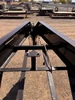 Iron Bull Trailers 2024 FLG 102"X34' Deckover Flatbed Trailer | Tandem Axle 25.9K, Dual Tires, Rampage Ramps, Locking Storage Box