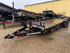 P.J. Trailers 2025 T6 83"X22' Equipment Tilt Trailer | Tandem Axle 14K, 6' Stationary, 16' Tilt, Torsion Axles, Bolt On Steel Fenders, Tool Basket, Spare Tire Mount