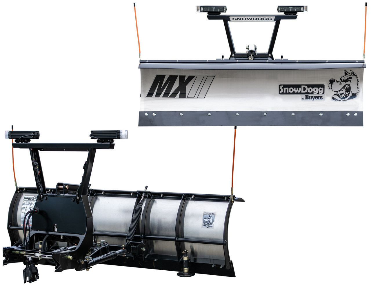 SnowDogg MXII Snow Plow Kits | Rapid Link, Straight Blade