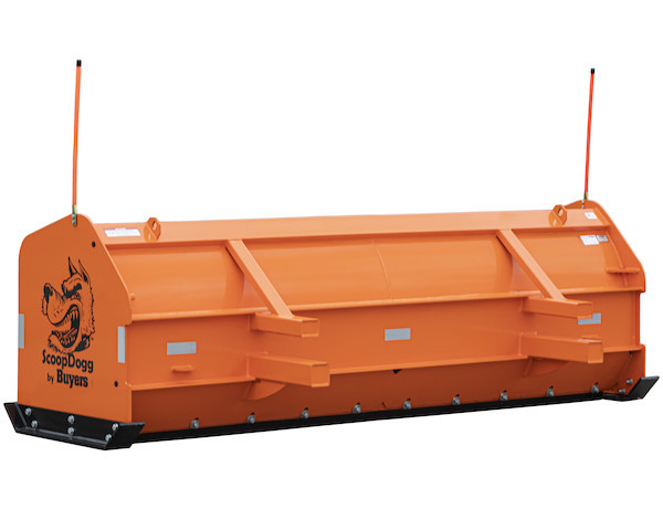 SnowDogg Backhoe Series Snow Pushers | Backhoe Mounted Commercial Snow Removal
