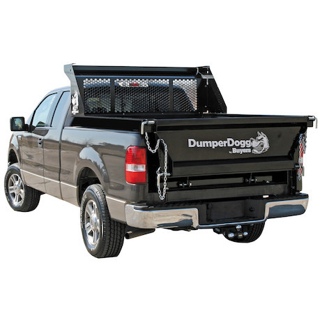 DumperDogg Steel Dump Bed Insert | Black Powder Coat Steel, Bed Mounted,