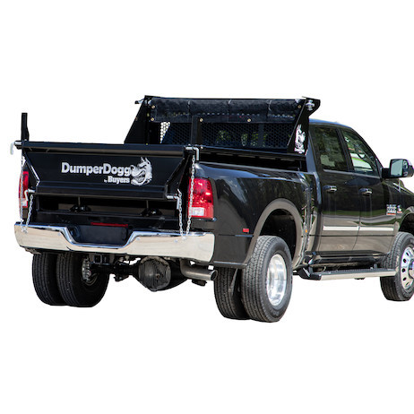 DumperDogg Steel Dump Bed Insert | Black Powder Coat Steel, Bed Mounted,