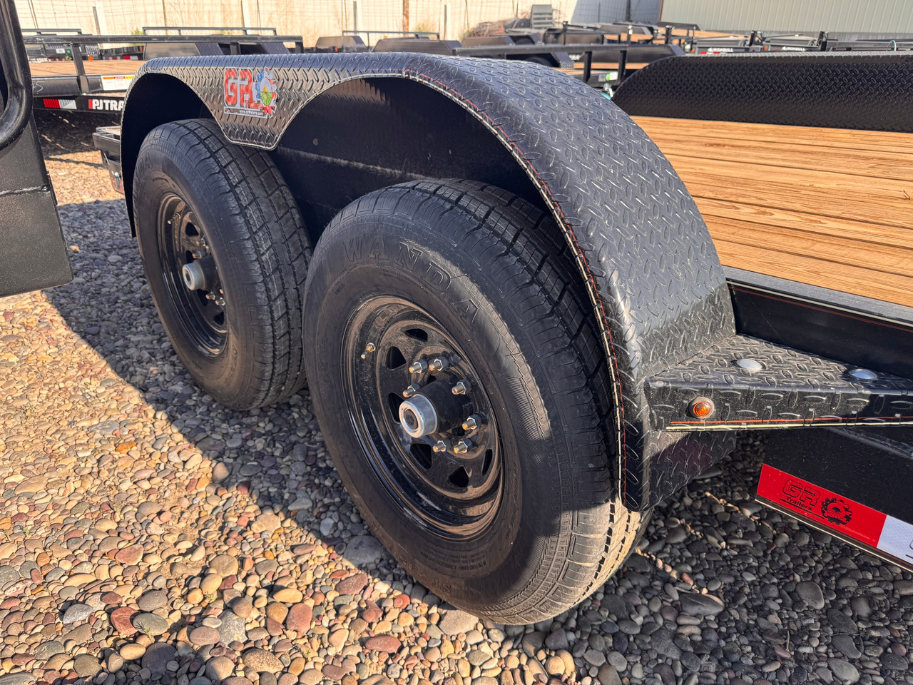 GR Trailers 2026 82"X18' Equipment Trailer | Tandem Axle Axle 14K, 6" Channel Frame, Straight Deck, Slide In Ramps