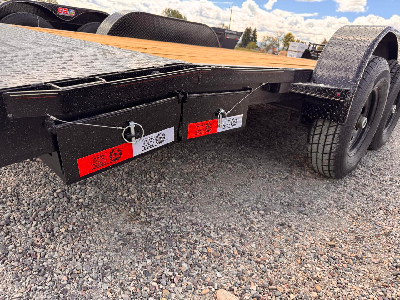Gr Trailers 2026 2026 82"X20' Equipment Trailer 14K Models | Tandem Axle Axle 14K | 6" Channel Frame, Dovetail Deck W/Slide In Ramps,