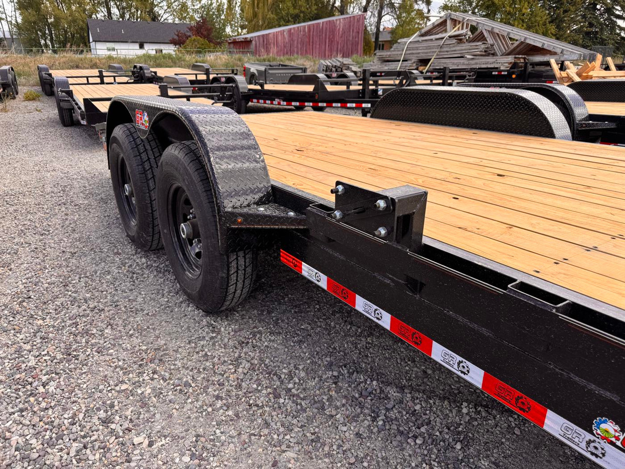 Gr Trailers 2026 2026 82"X20' Equipment Trailer 14K Models | Tandem Axle Axle 14K | 6" Channel Frame, Dovetail Deck W/Slide In Ramps,